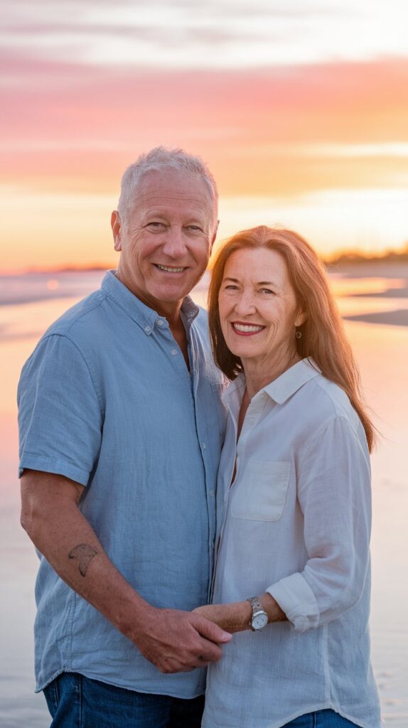 couple at the beach