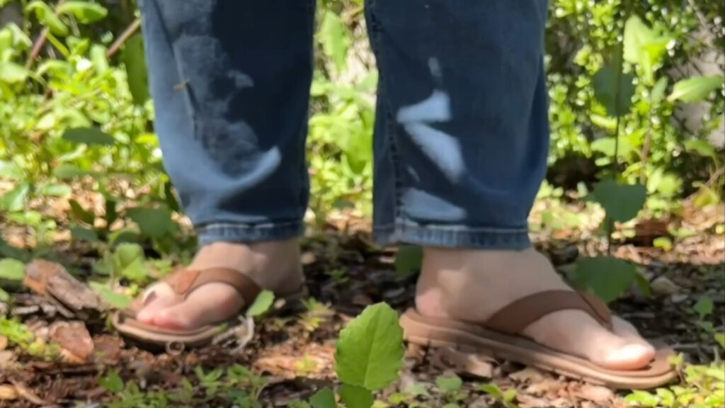 Out in the yard