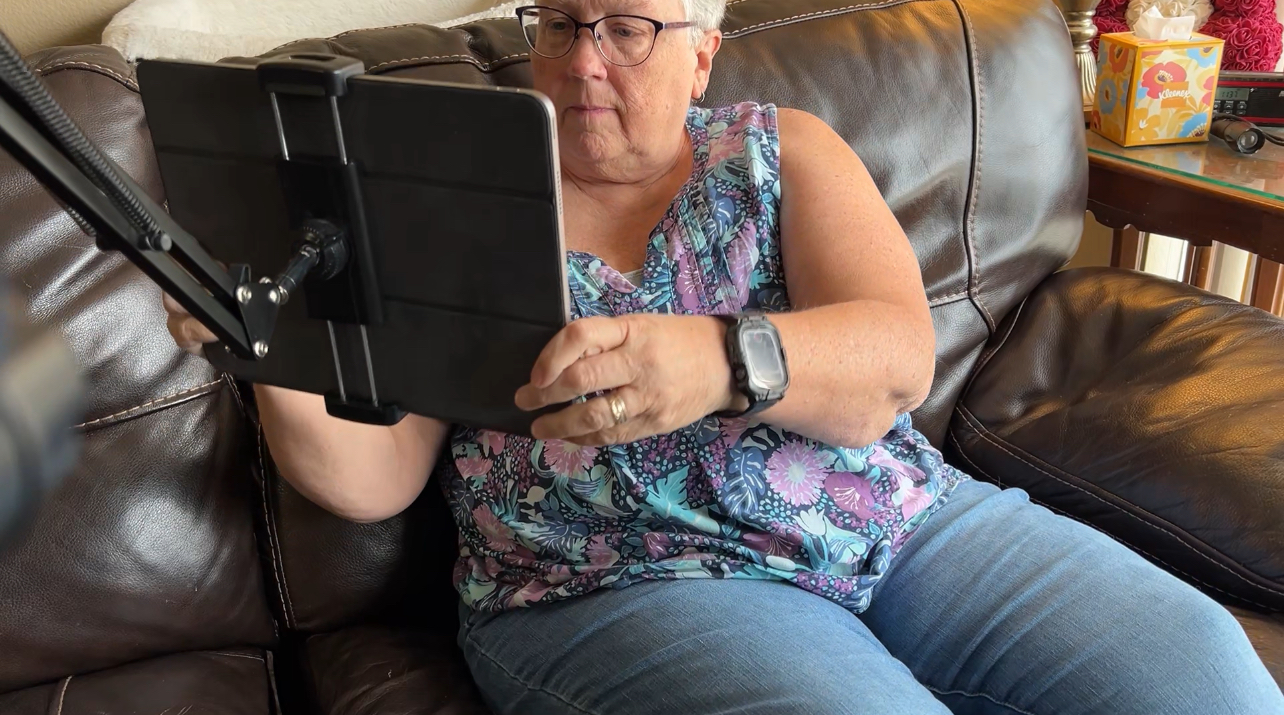 Tablet Floor Stand Review | Sturdy Adjustable Stand for iPad, Kindle, or Phone