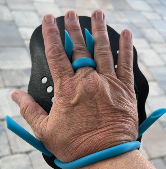 The Swim Paddles I Use for Low-Impact Exercise Over 50