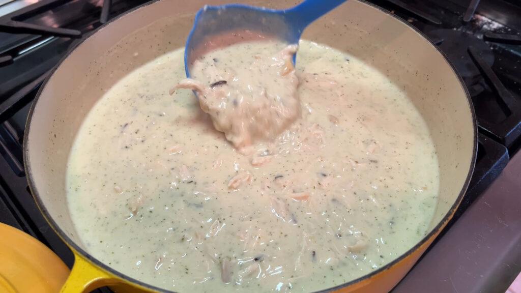 Chicken wild rice soup