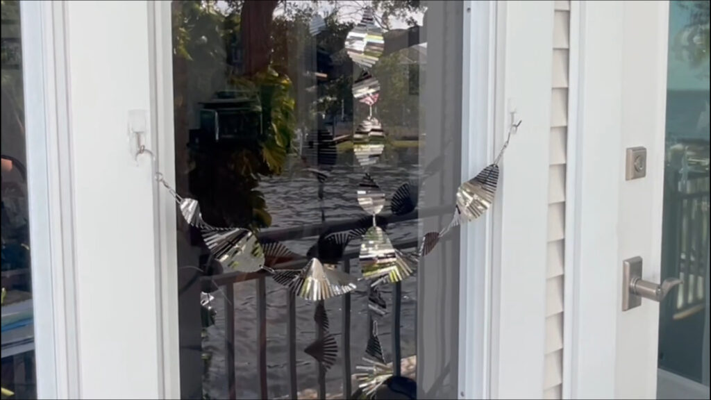 reflective bird scare discs
