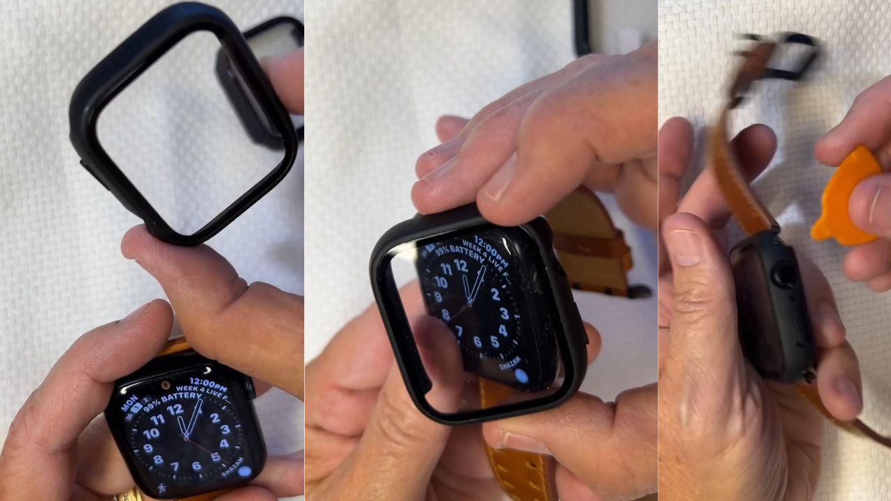 Waterproof Hard Case for Apple Watch | Extra Protection Without the Bulk