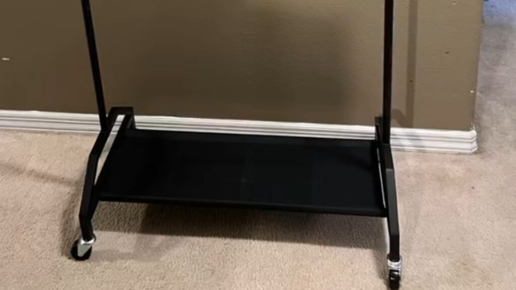 bottom of rack