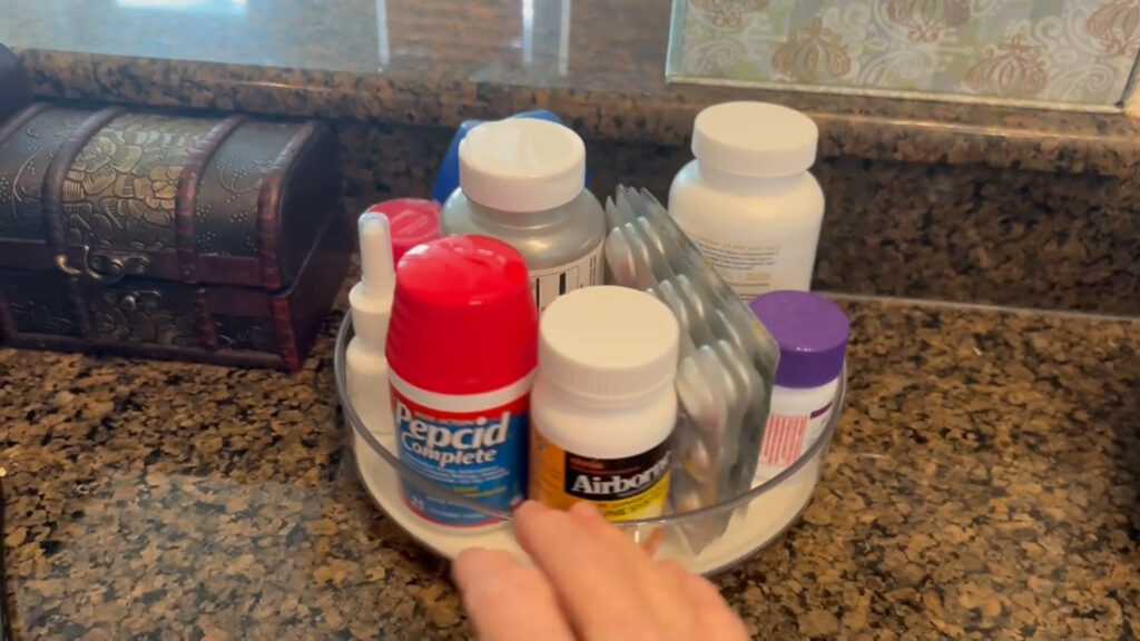 meds on the counter
