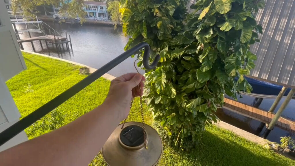 Setting out on the hook
