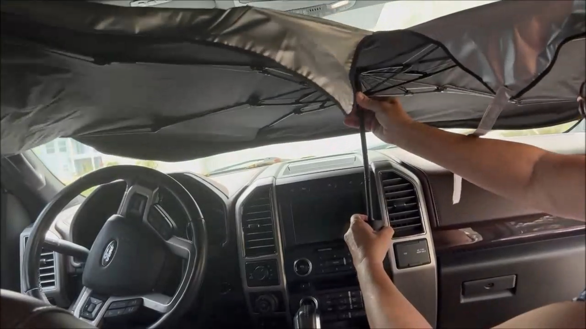 The Quick Sun Shade That Keeps My Car Cooler