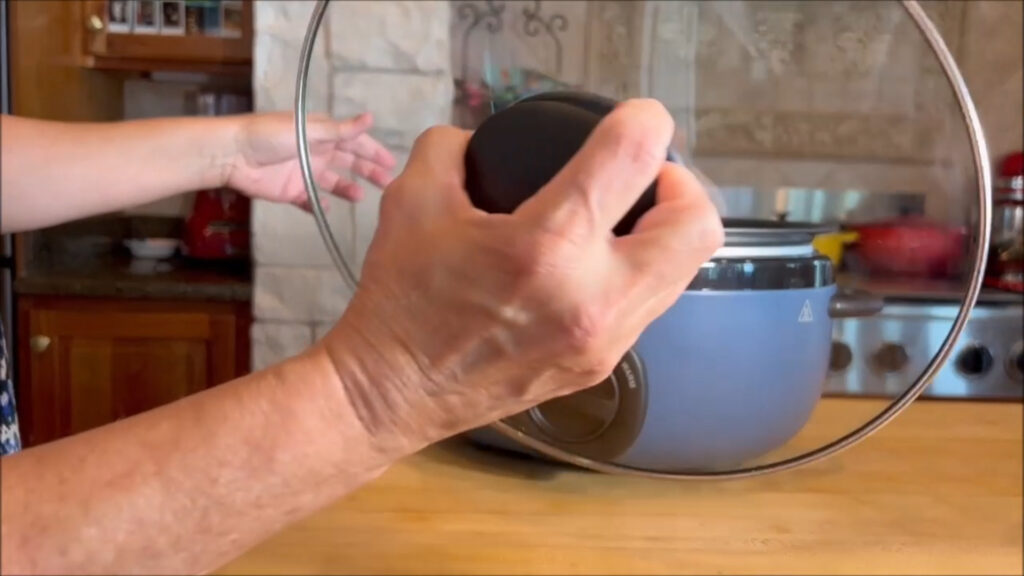 icook slow cooker lid