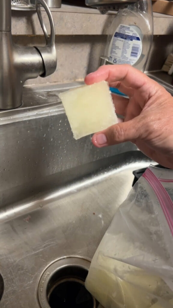 freezing lemonade for tea