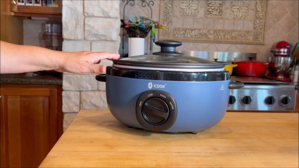 icook slow cooker looks great in the kitchen