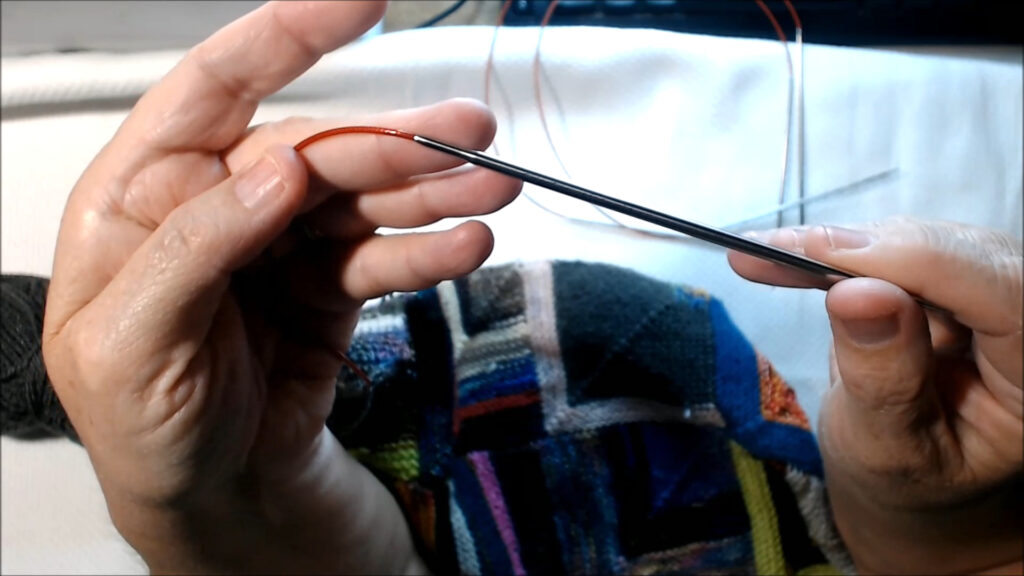 The smooth join on ChiaoGoo Needles
