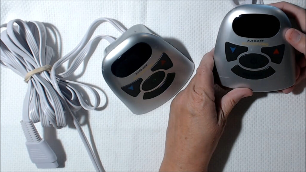 both controllers side by side