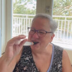 Jen reviewing a Moose Call