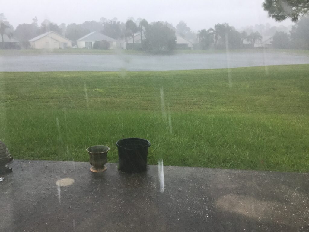 The storm in my backyard