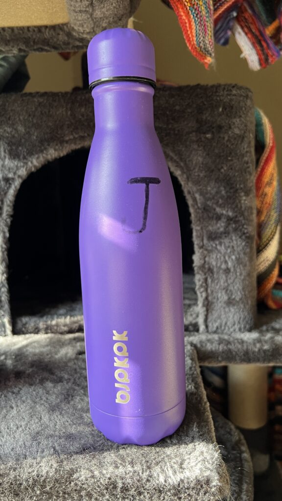 Purple Water Bottle