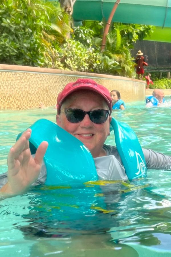 Jen at the Water Park