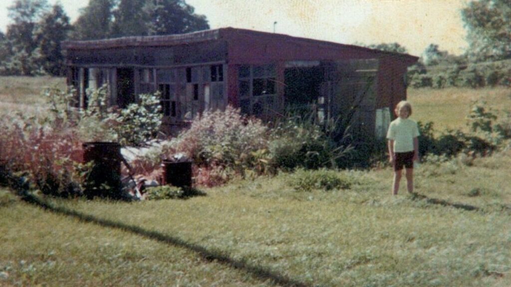 jenny and the old chicken coup