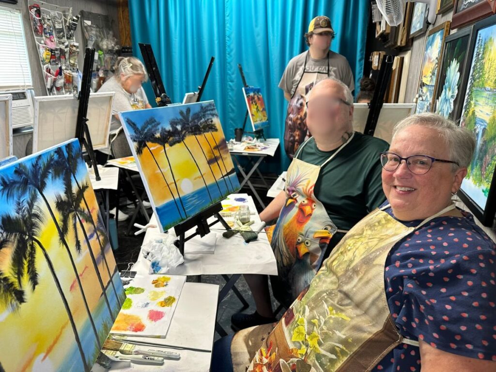 Taking the Painting Class
