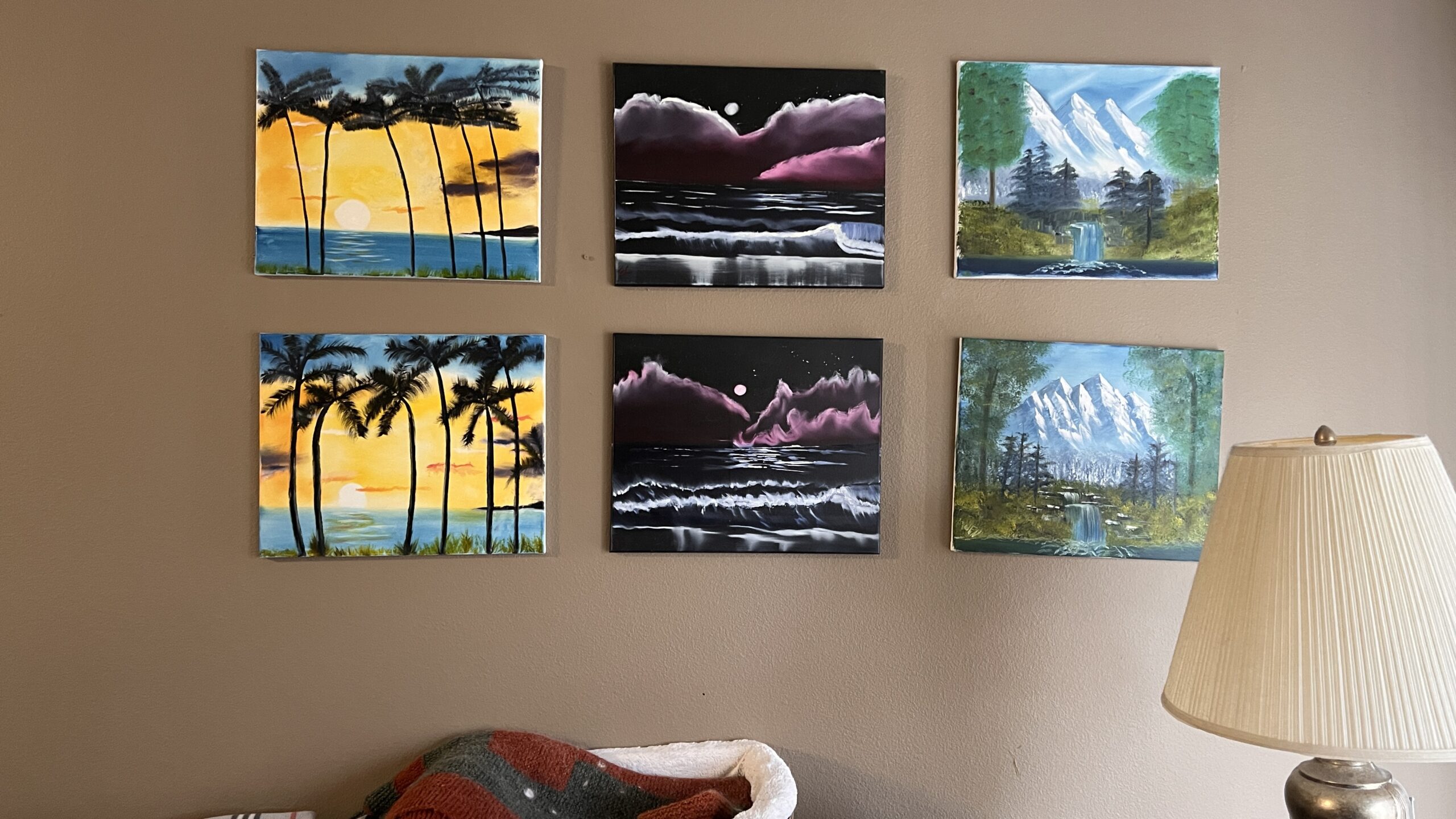 We Signed Up for a Bob Ross Class and Didn’t Hate Each Other After