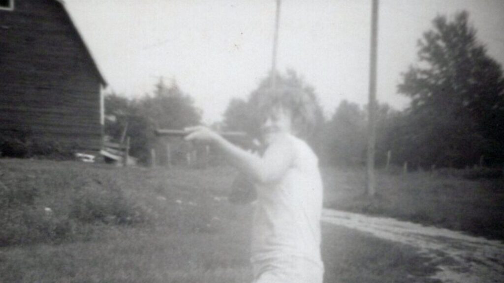 Lady with a shotgun