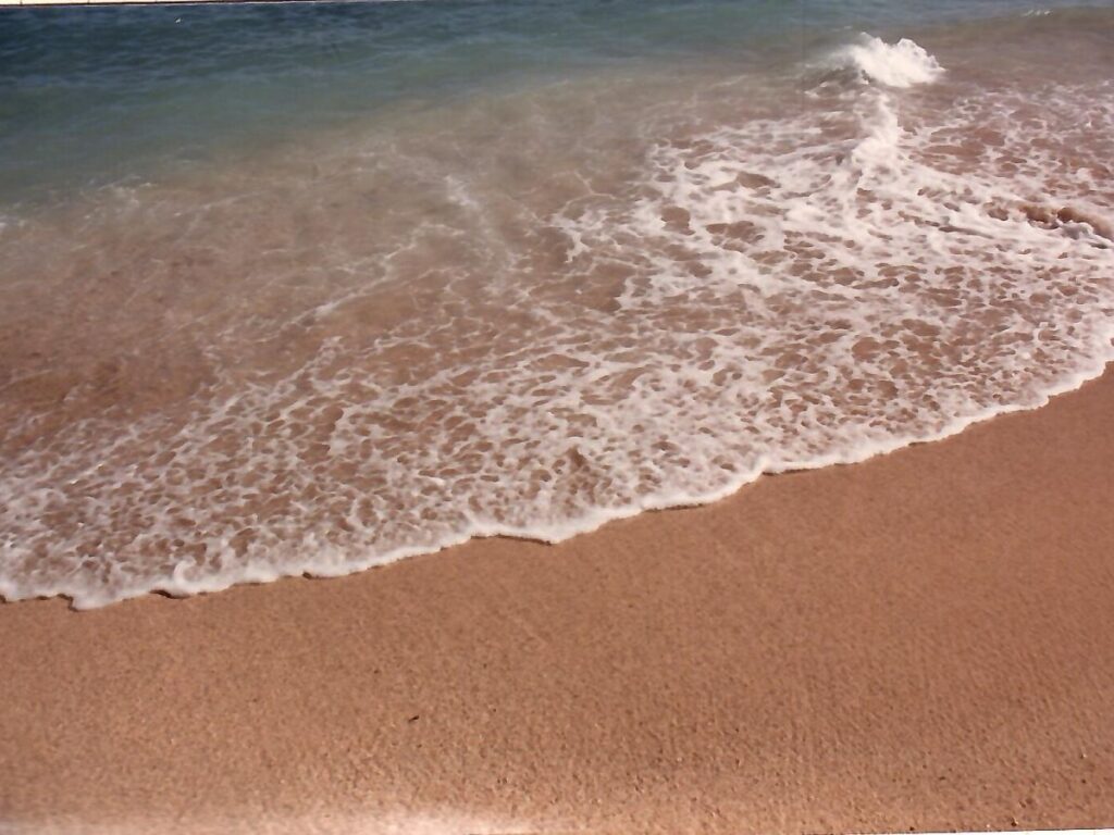 Ocean Wave on the sand