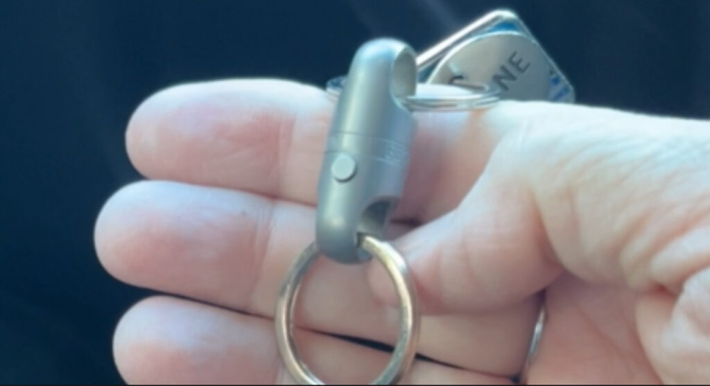 keychain up close