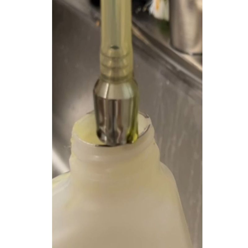 Spout going into Jug