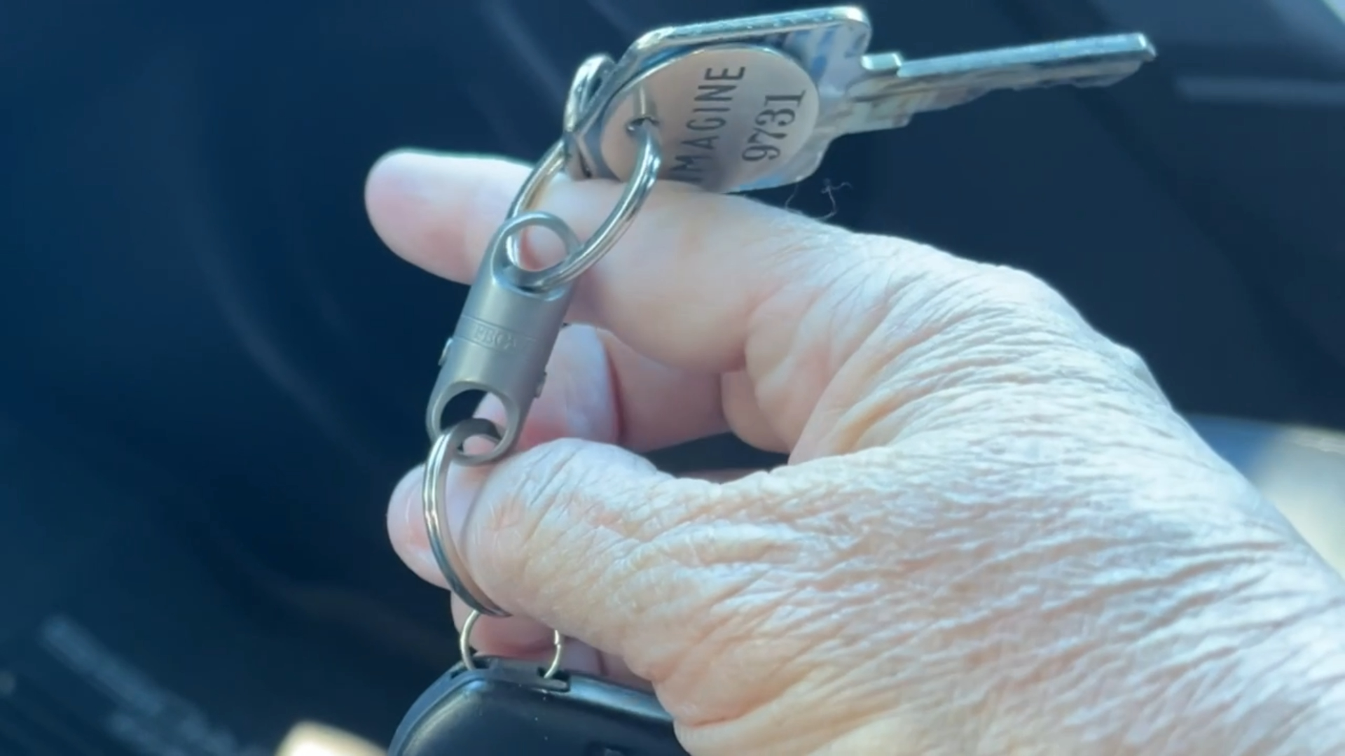 The Magnetic Keychain That Keeps Your House Key Off the Ring at the Car Dealership