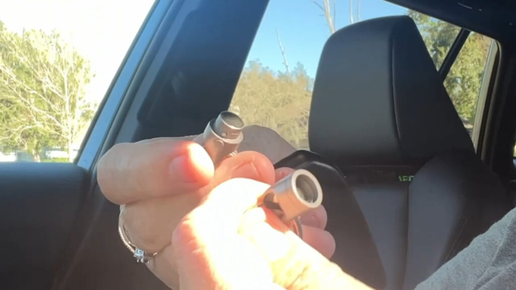 magnet in the top