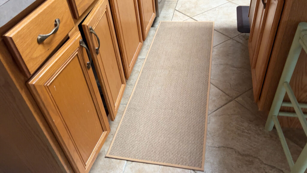 looks great with cabinets and floor