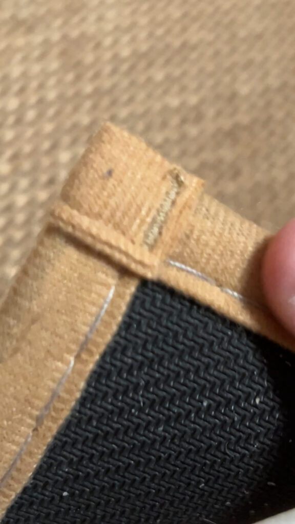 well made stitching